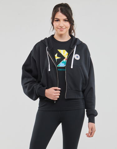 Dukserice Converse Retro Chuck Hoodie Crna | 10025888-A01, 1