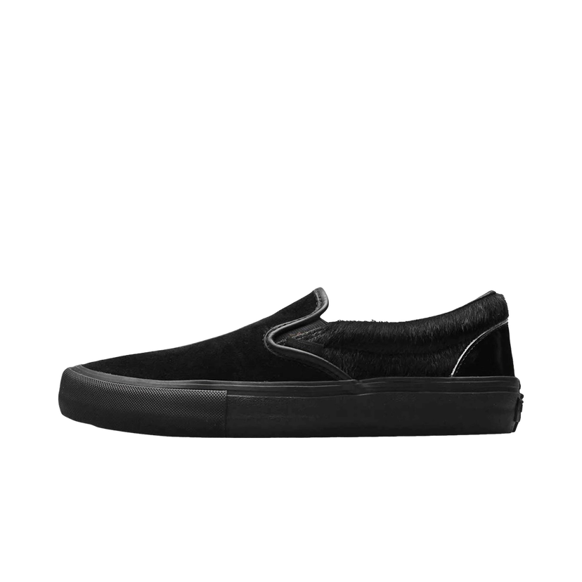 Tenisice i cipele Vans Slip-On Engineered Garments Mismatched Cow Hair Black Crna | VN0A3QXYTFB