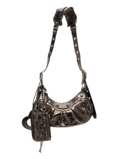 Torba za rame Balenciaga XS 'Le Cagole' Bag Siva | 671309 0GT3Y