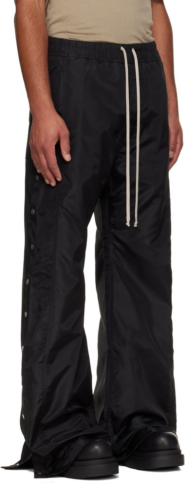 Trenirka Rick Owens DRKSHDW Concordians Pusher Elastic Waist Wide-Leg Track Pants Crna | DU02E7393 NCV, 1