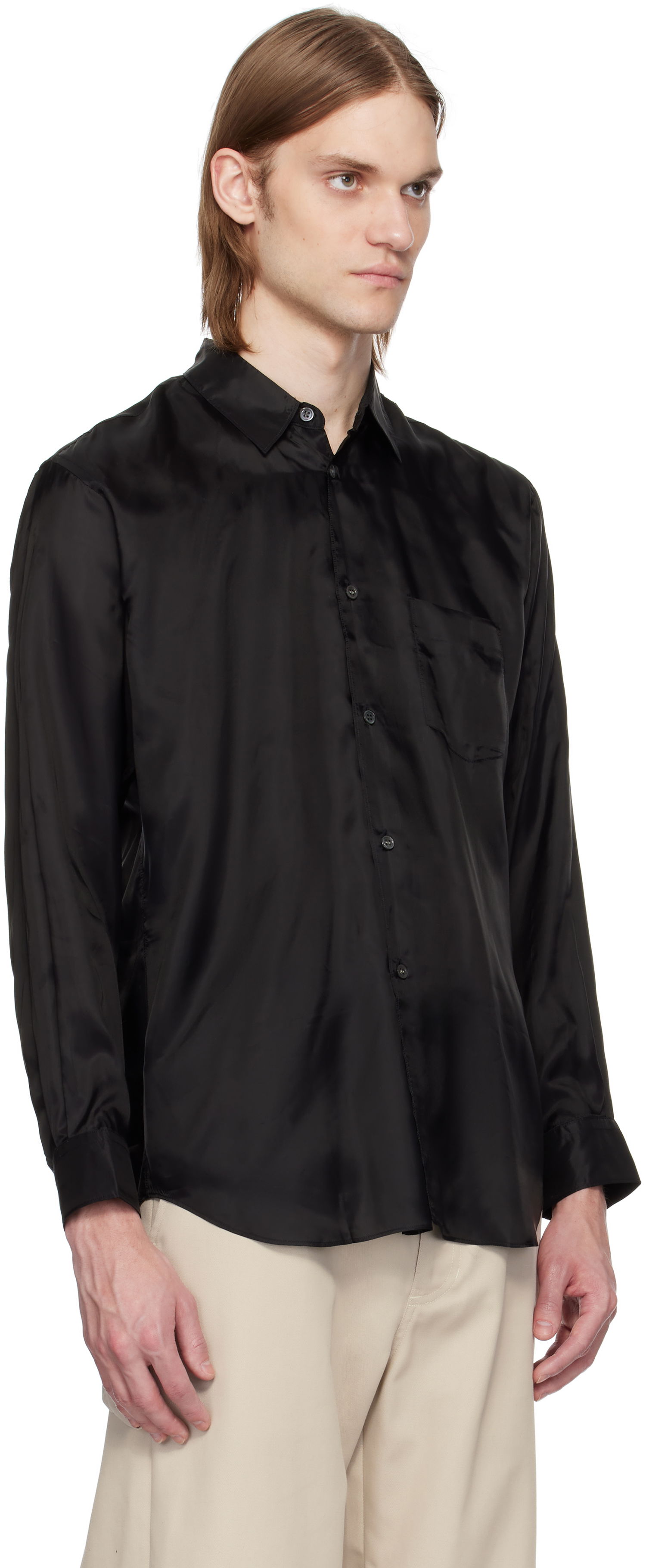 Košulja Comme des Garçons Buttoned Shirt Crna | FZ-B132-051, 1