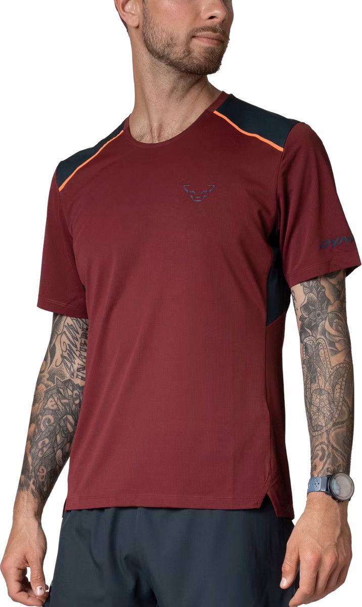 Majica kratkih rukava Dynafit SKY T-Shirt Short Sleeve Crvena | 08-0000071649-6561