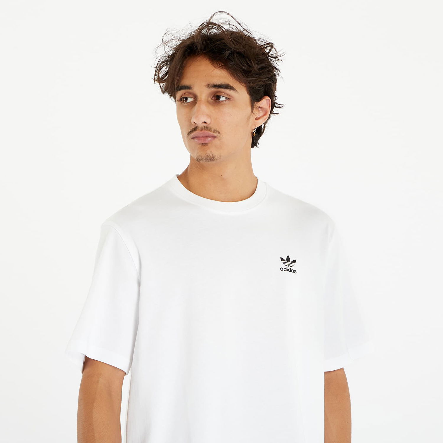 Majica kratkih rukava adidas Originals Adicolor Classics Back+Front Trefoil Boxy Tee Bijela | IM4513, 1
