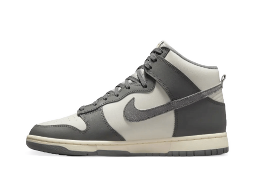 Tenisice i cipele Nike Dunk High Vintage "Light Bone Grey" Siva | DM0582-001