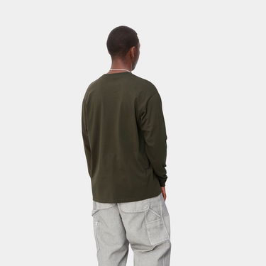 Majica kratkih rukava Carhartt WIP Script Embroidery T-Shirt Crna | I032306_00P_XX, 3