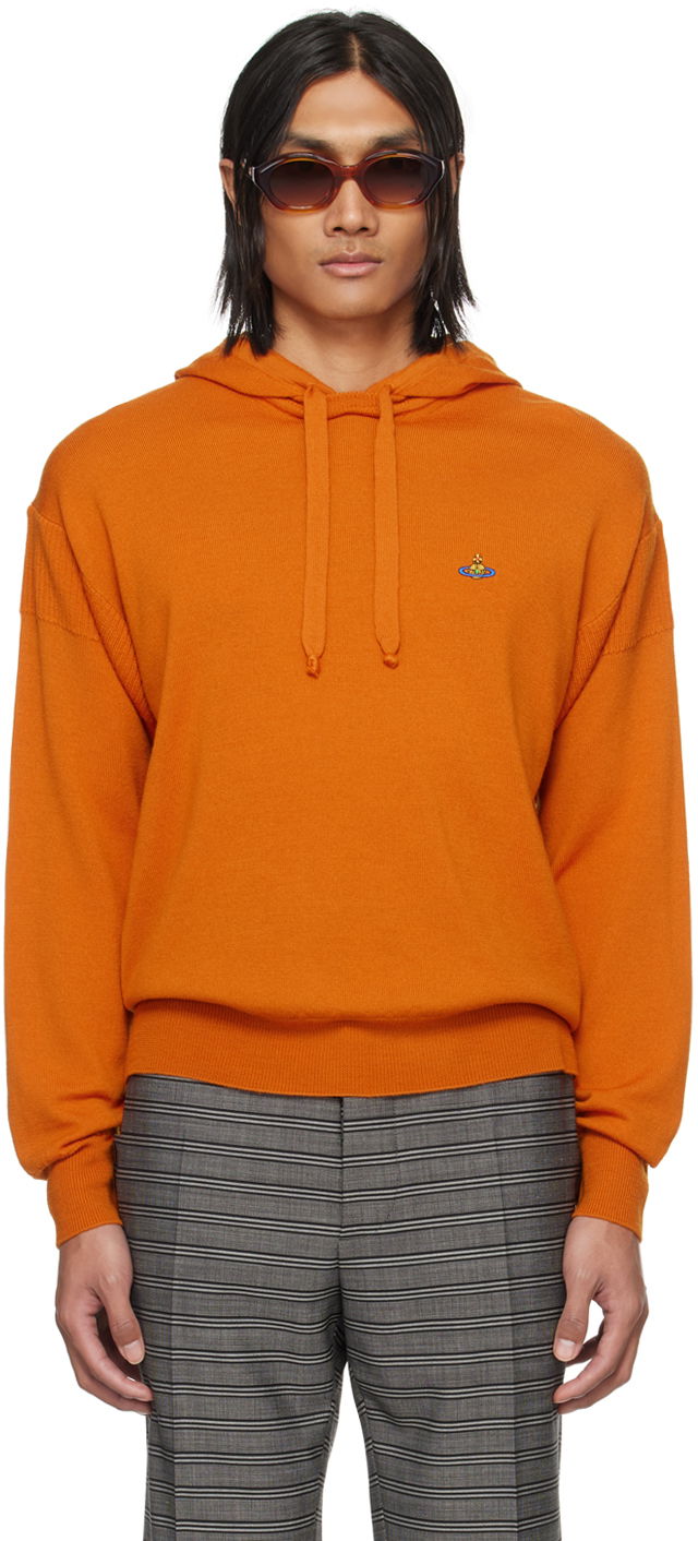 Dukserice Vivienne Westwood Virgin Wool Hoodie Narančasta | 3803002N-Y0006-