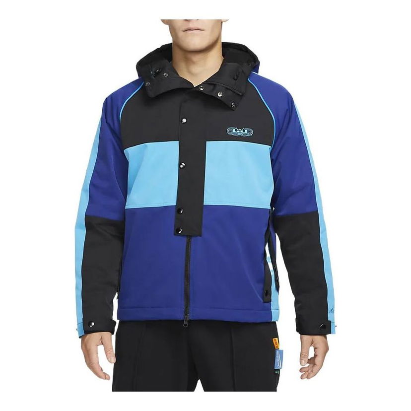 Vjetrovka Nike LeBron Premium Utility Basketball Jacket Plava | DQ6137-455