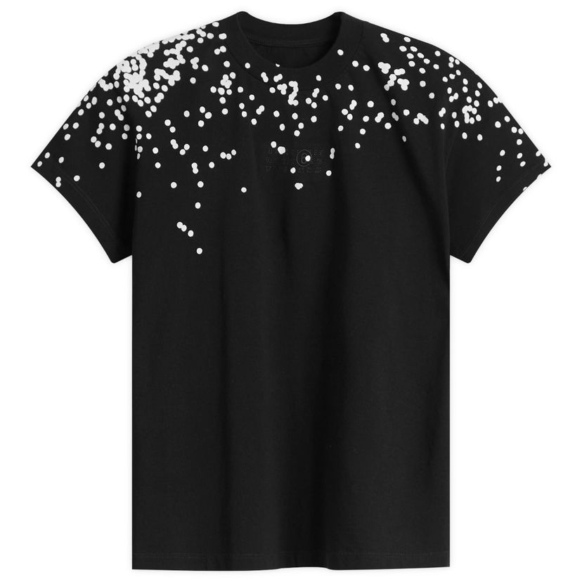 Majica kratkih rukava Maison Margiela MM6 Shrunken Dots T-Shirt W Crna | S62GD0209-M20048-900