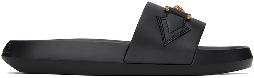 Tenisice i cipele Versace Medusa Biggie Slides "Black" Crna | 1010628_DV46G, 0