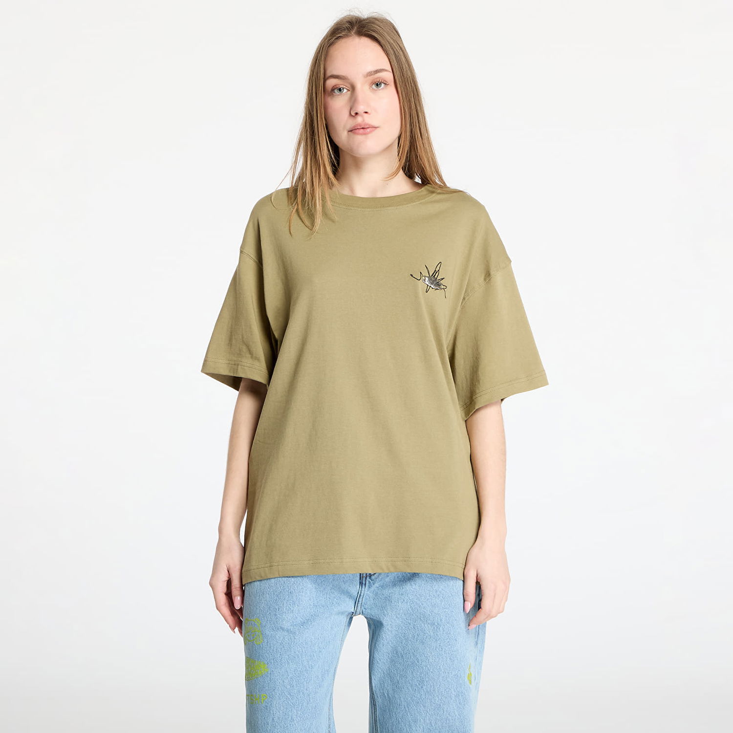 Majica kratkih rukava Footshop FTSHP Graphic Print T-Shirt Zelena | FTSHP_446, 1