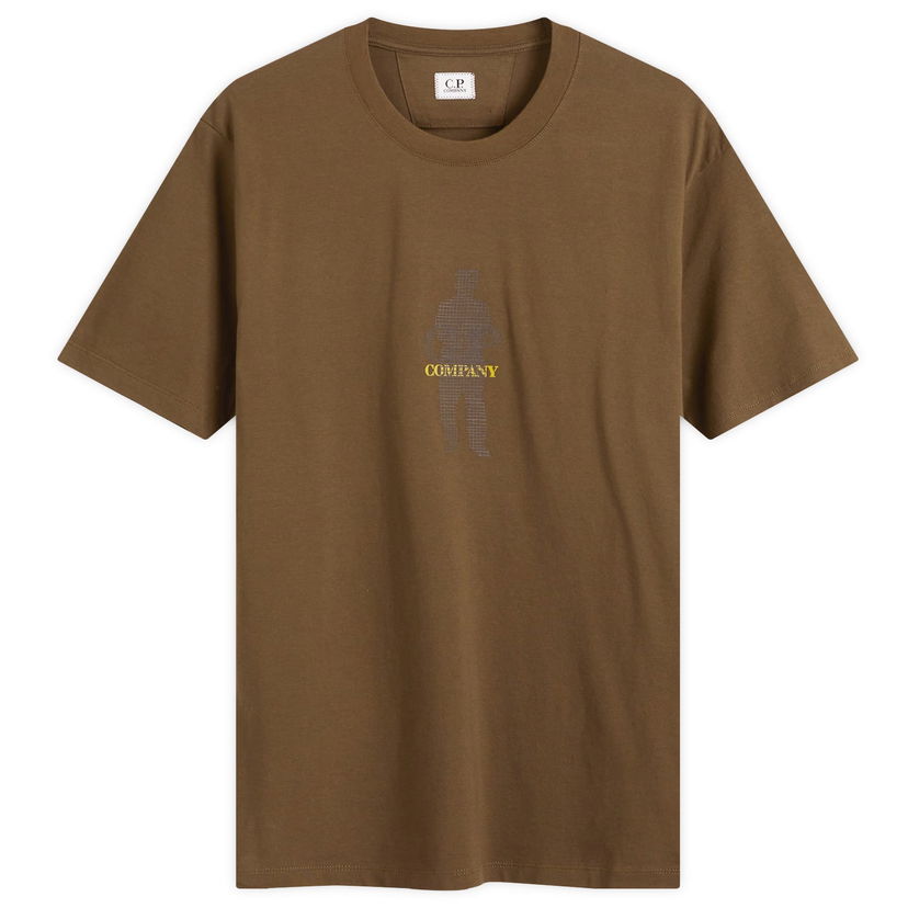 Majica kratkih rukava C.P. Company C.P. Company 30/1 Sailor Graphic T-Shirt, Size Medium Smeđa | CMTS164A-006586W-683
