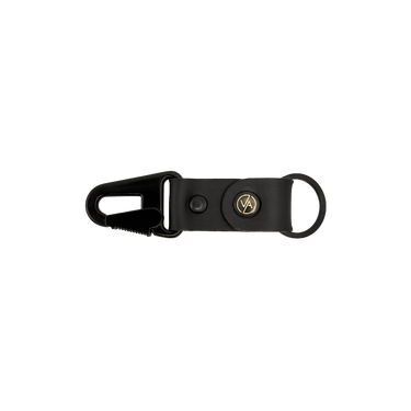 Privjesci za ključeve Vasky Leather Keychain with Carabiner Crna | A-0223-001, 0