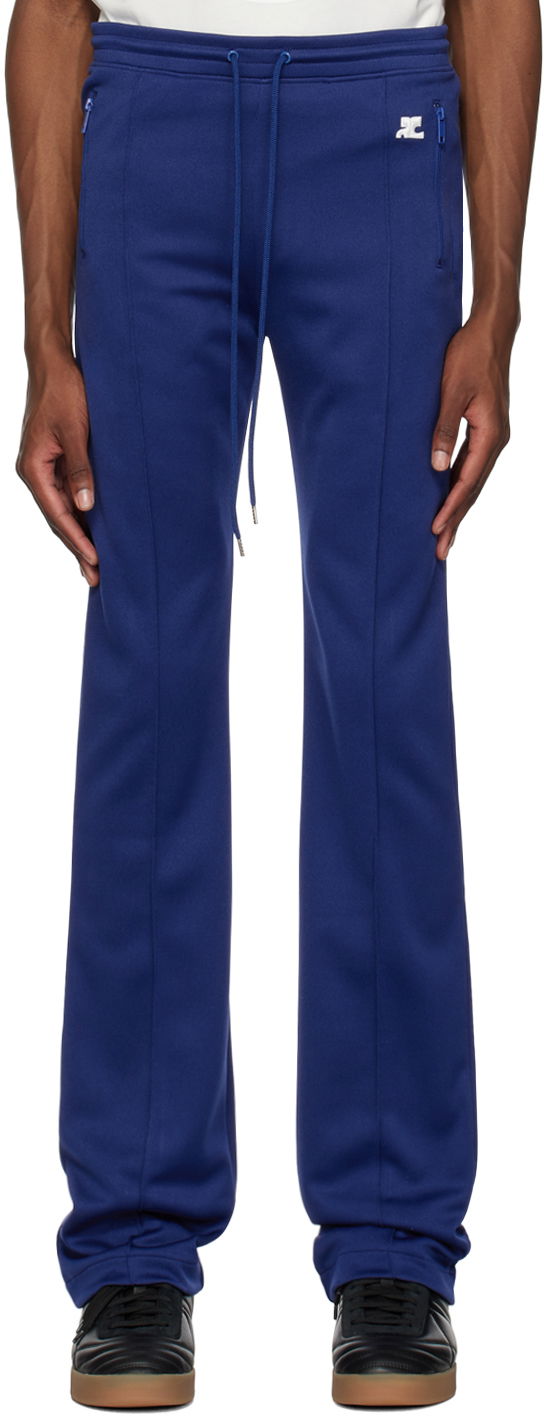 Trenirka Courrèges Courrèges Interlock Track Pants Plava | 123JPA079JS0002
