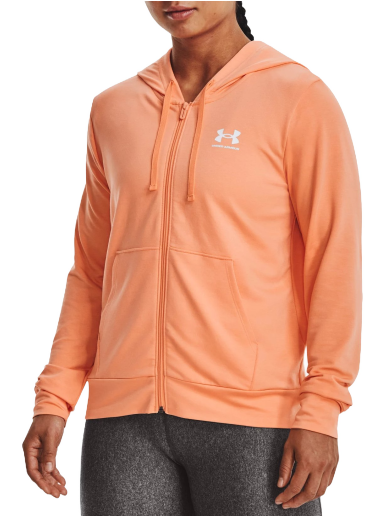 Dukserice Under Armour Rival Terry Full-Zip Hoodie Narančasta | 1369853-868