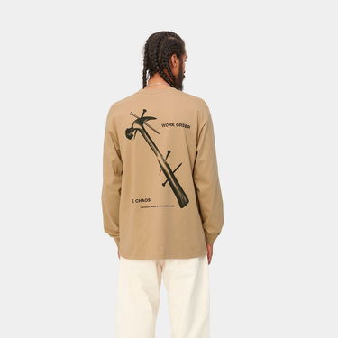 Majica kratkih rukava Carhartt WIP Reverse Hammer T-Shirt Smeđa | I032392_07E_XX, 3