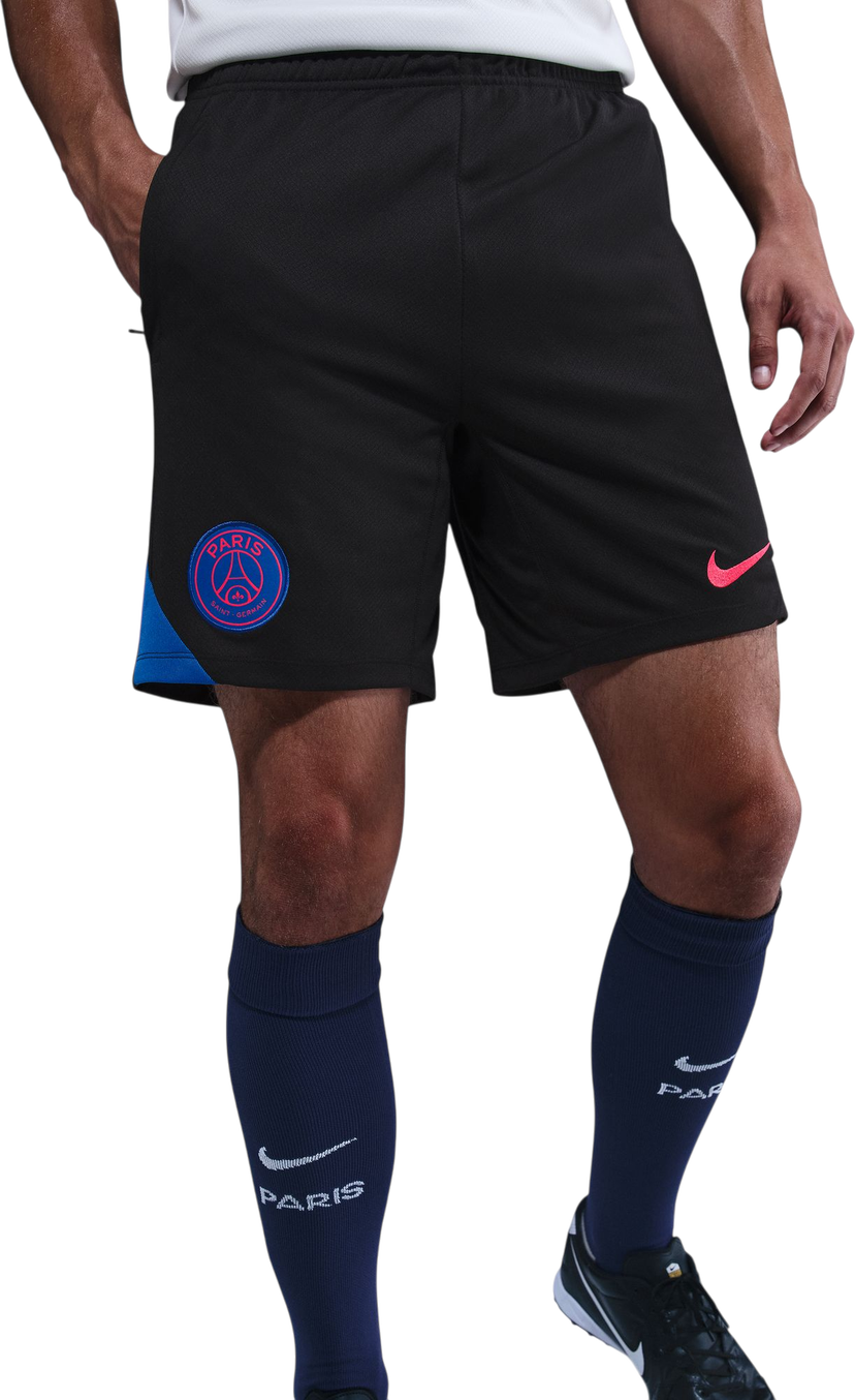 Kratke hlače Nike Dri-FIT Total 90 Paris Saint-Germain Strike Knit Soccer Shorts Crna | hm3374-010