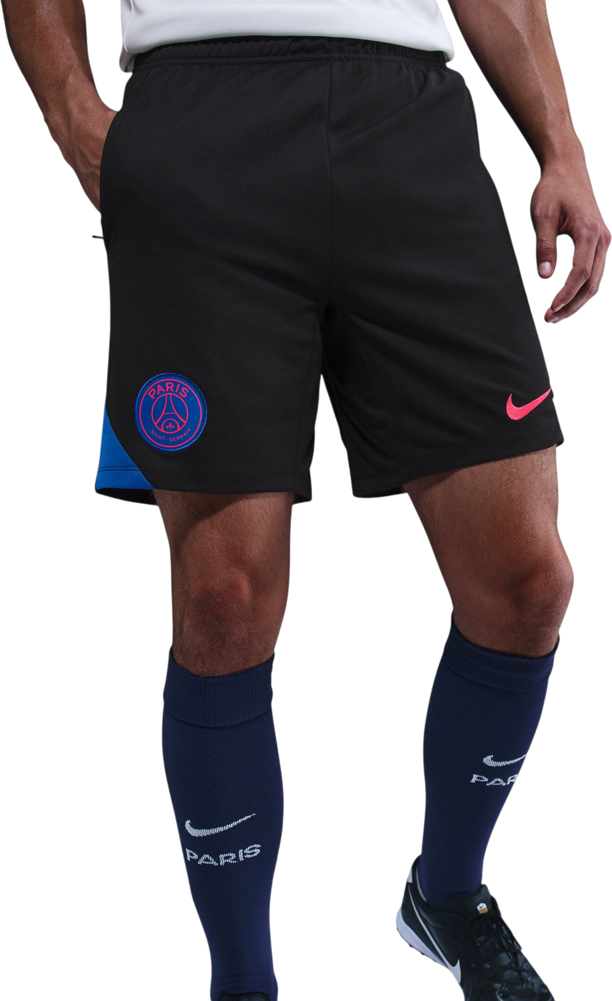 Kratke hlače Nike Dri-FIT Total 90 Paris Saint-Germain Strike Knit Soccer Shorts Crna | hm3374-010, 0