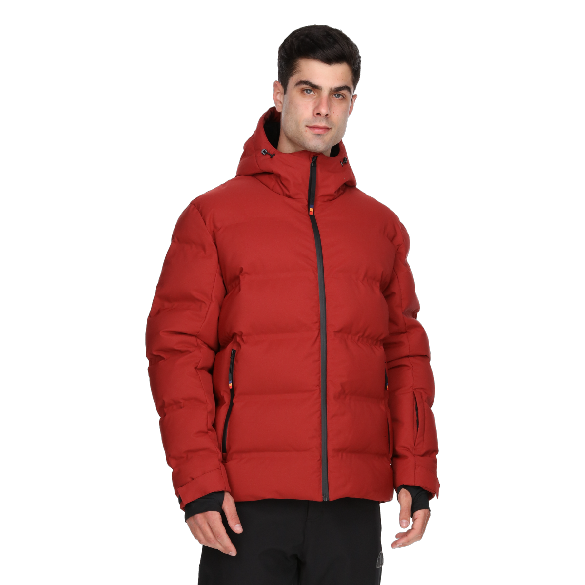 Pernata jakna Ellesse Mattia Hooded Puffer Jacket Crvena | ELA243M512-53, 0