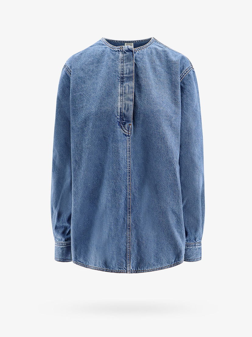 Košulja TOTEME Denim Shirt Plava | 242WRT1746FB0045167
