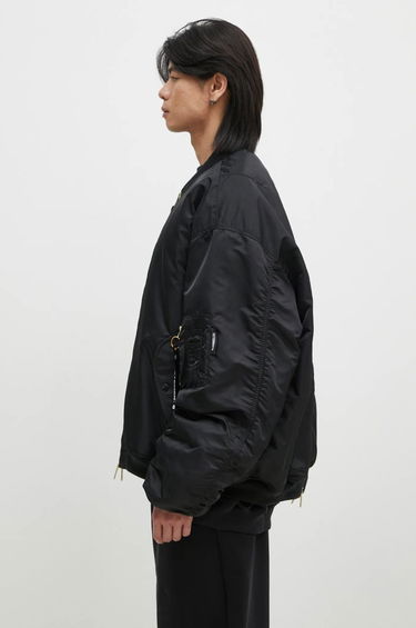 Bomber jakna VETEMENTS Alpha Industries Edition Reversible Bomber Jacket Crna | UA66JA310B, 2