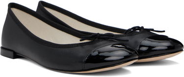 Odjeća Repetto Repetto Flora Bi-Material Ballerina Flats Crna | V639VVEN, 3
