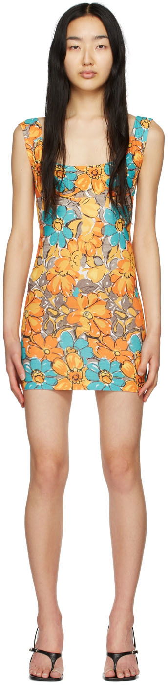 Haljina Miaou Miaou Vivi Floral Mini Dress Višebojno | 5022-CL-PFO-SCR