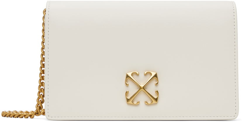 Ručna torbica Off-White White Jitney 0.5 Bag Bijela | OWNR032C99LEA0010400