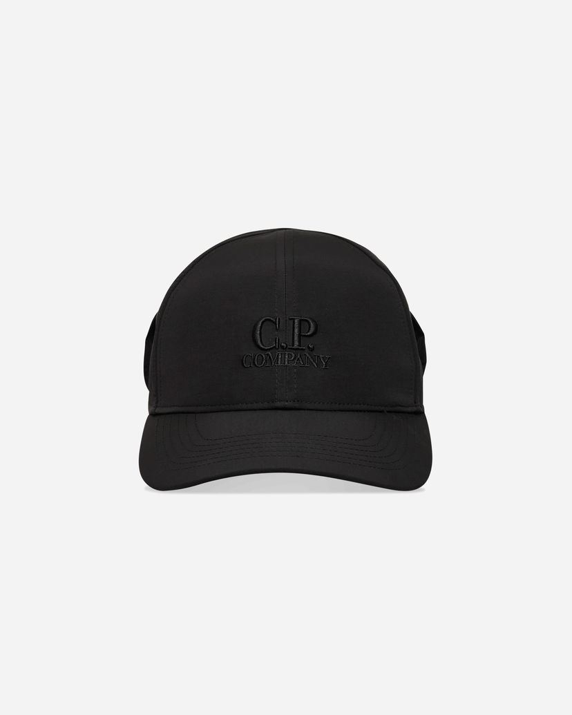 Kapa C.P. Company Chrome-R Goggle Cap Crna | 19CMAC116A-005904A 999