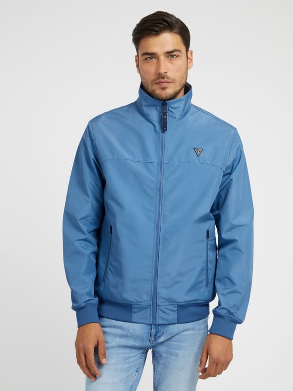 Bomber jakna GUESS Tech Bomber Tirkiz | M3RL60WO065, 0