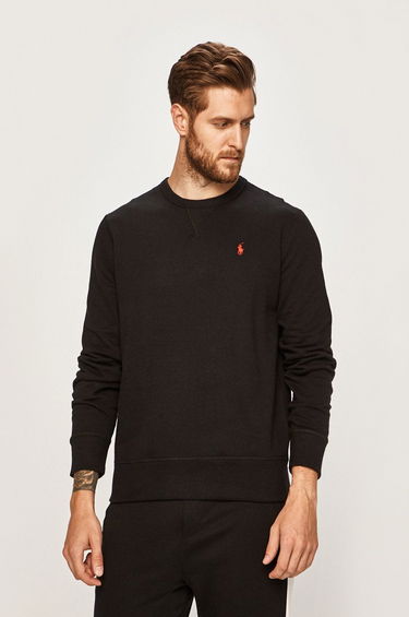 Dukserice Polo by Ralph Lauren Vintage Fleece Crew Sweat Crna | 710766772001, 0