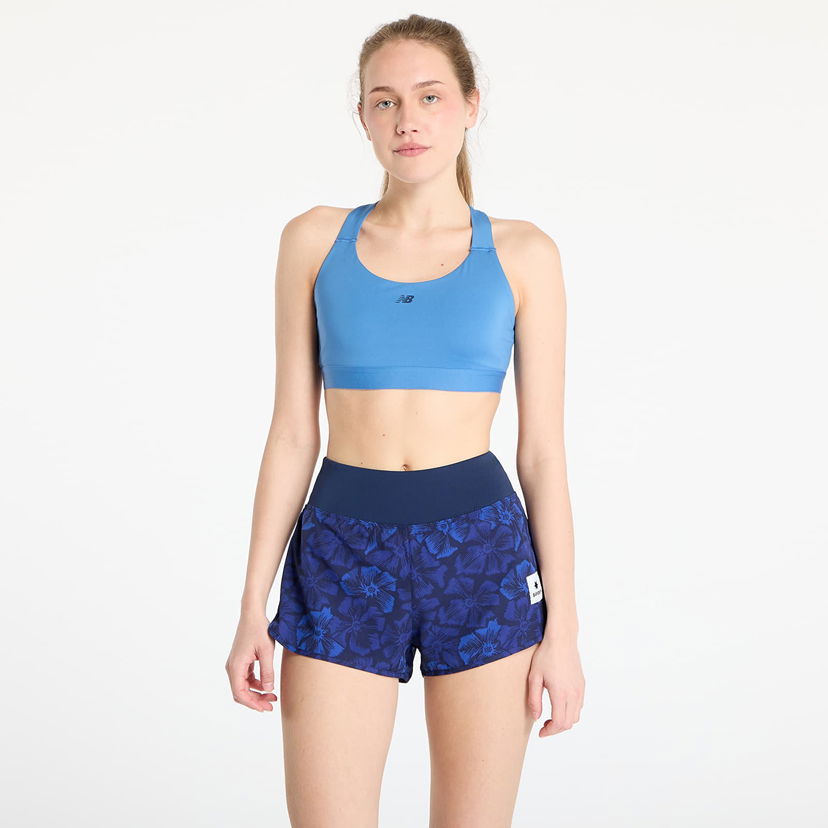 Grudnjak New Balance Essential Train Bra Plava | WB51035SET
