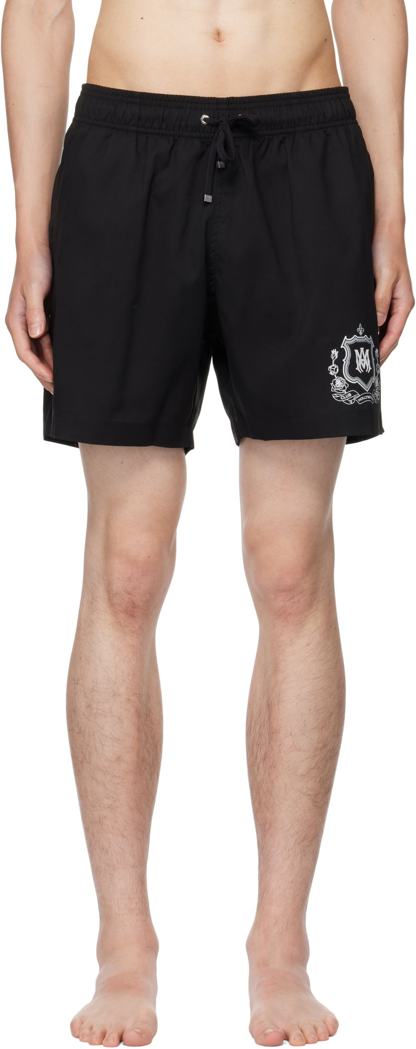 Kupaći kostimi AMIRI AMIRI 'Club AMIRI' Swim Shorts Crna | AMSWTK1046