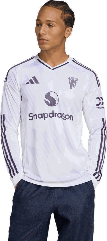 Dres adidas Originals Manchester United FC 2025/26 Away Jersey Bijela | jp3025, 3