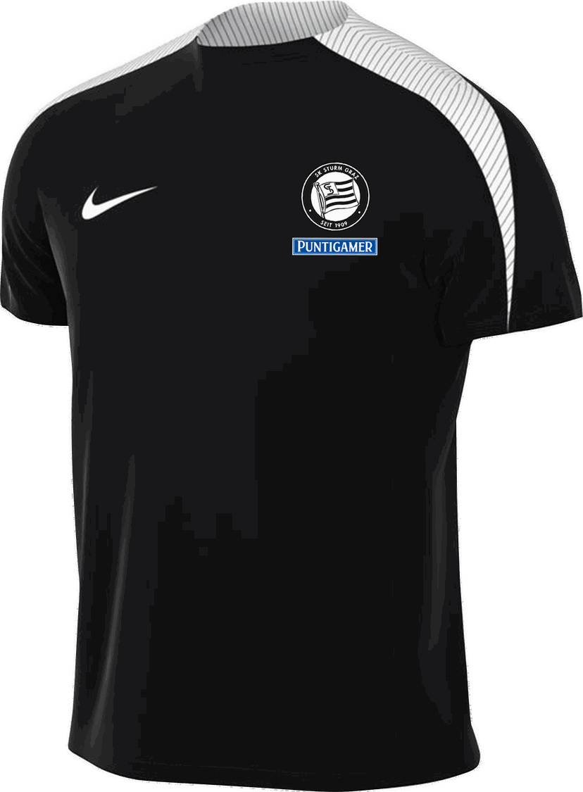 Majica kratkih rukava Nike SK Sturm Graz Strike Training T-Shirt Crna | stgfd7487-010