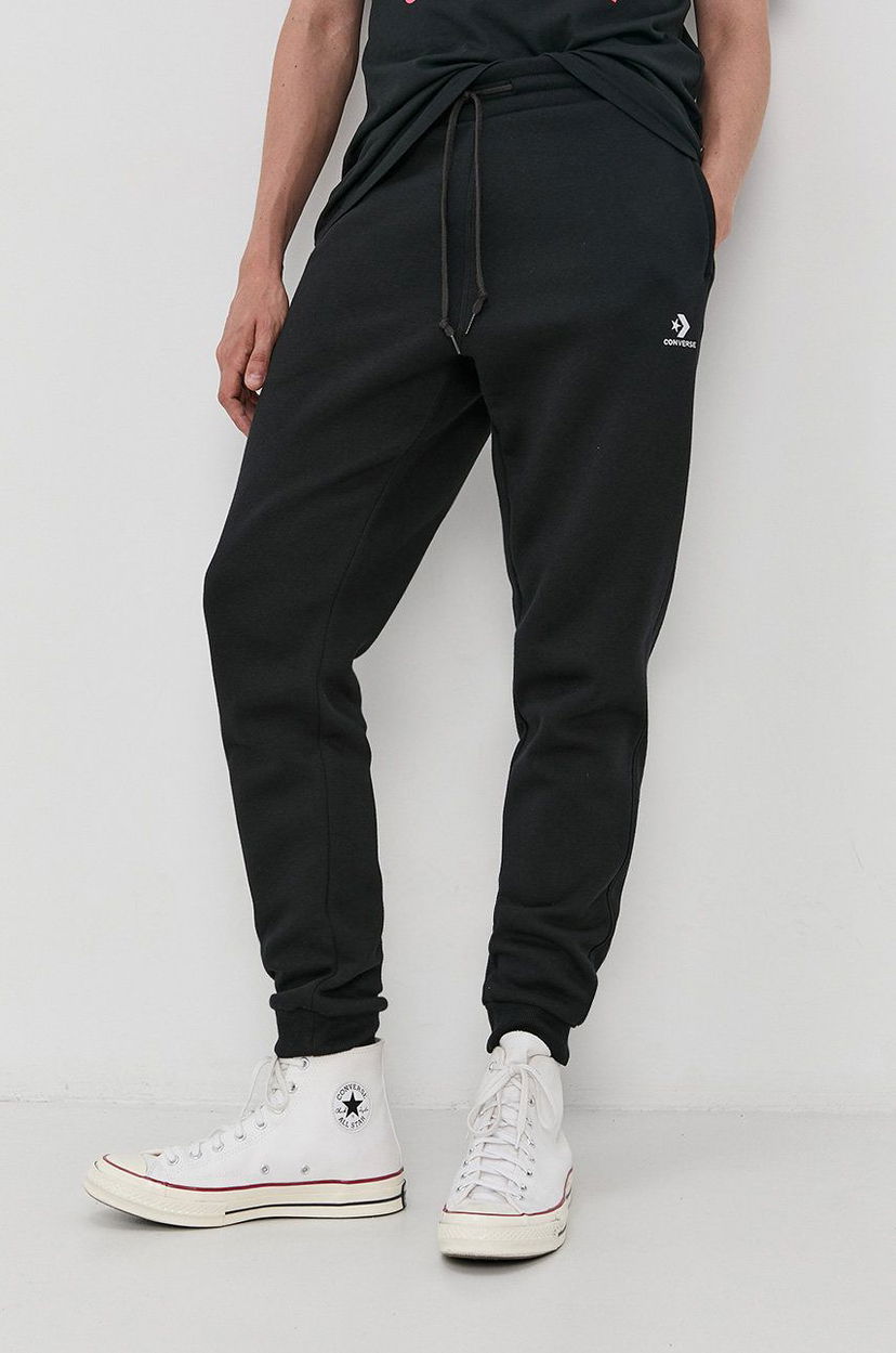 Trenirka Converse Converse Embroidered-Logo Joggers Crna | 10019925.A01