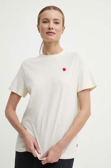 Majica kratkih rukava FJÄLLRÄVEN Fjallraven Hemp Blend T-Shirt Bijela | F14600163.113, 0