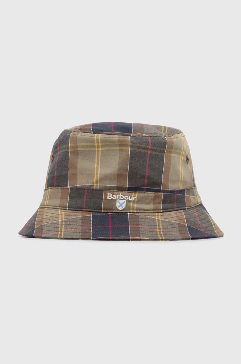 Šešir Barbour Tartan Bucket Hat Zelena | MHA0618