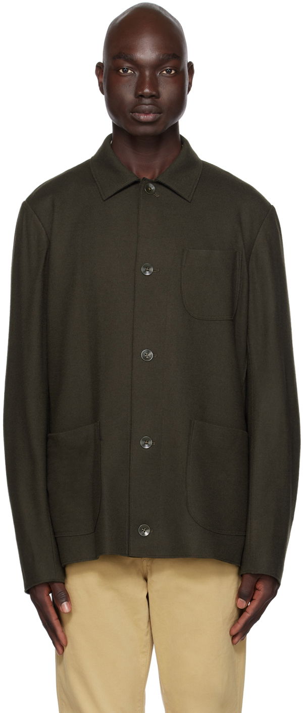 Košulja rag & bone Evan Shirt Jacket Zelena | MBW23H4458TKML