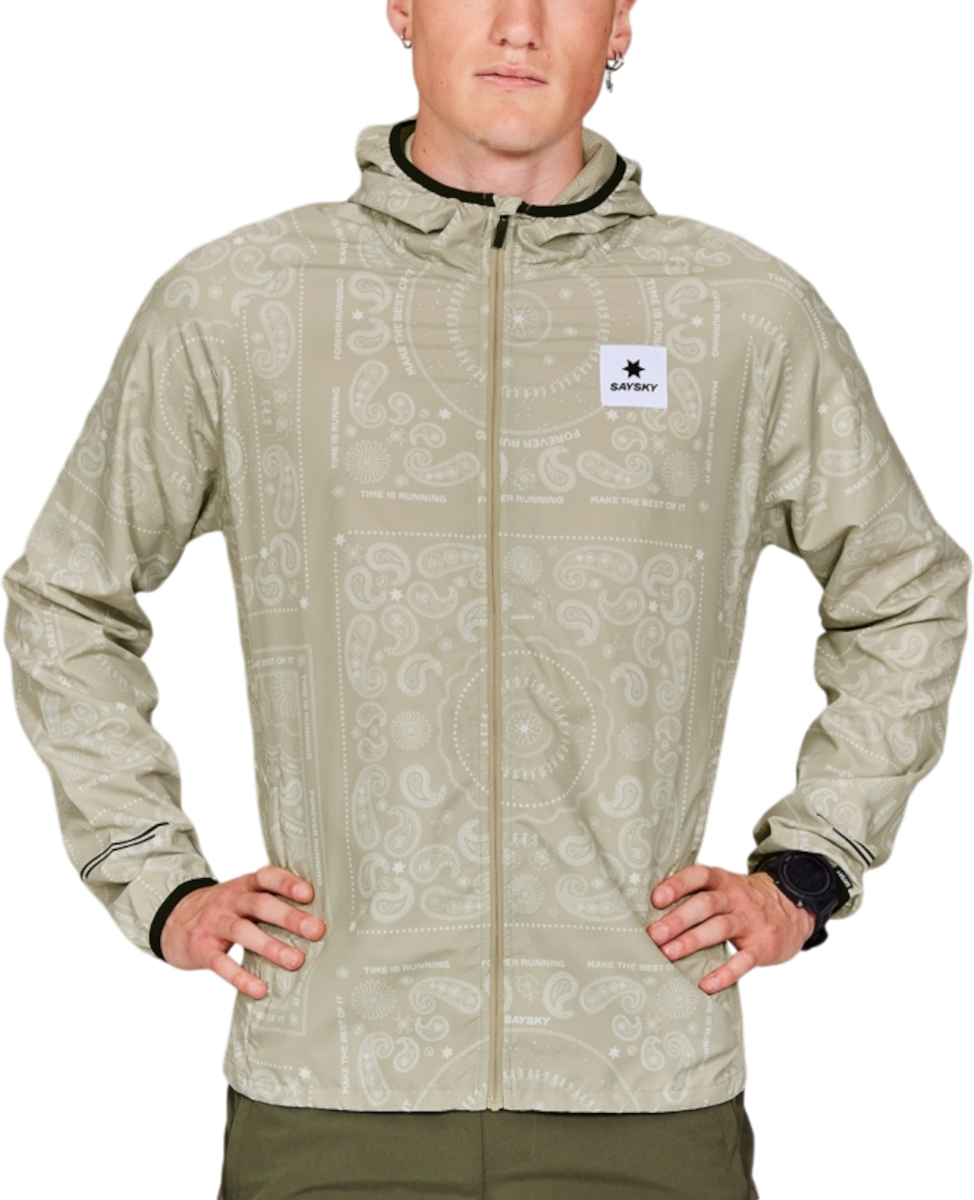 Vjetrovka Saysky Saysky Paisley Pace Hooded Jacket Bež | mmrja04c1021, 0