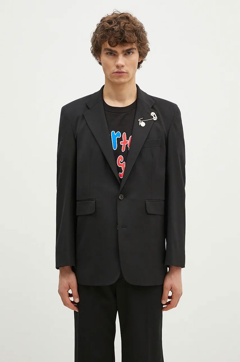 Jakna Aries Single Breasted Tailored Jacket Crna | AR7010202