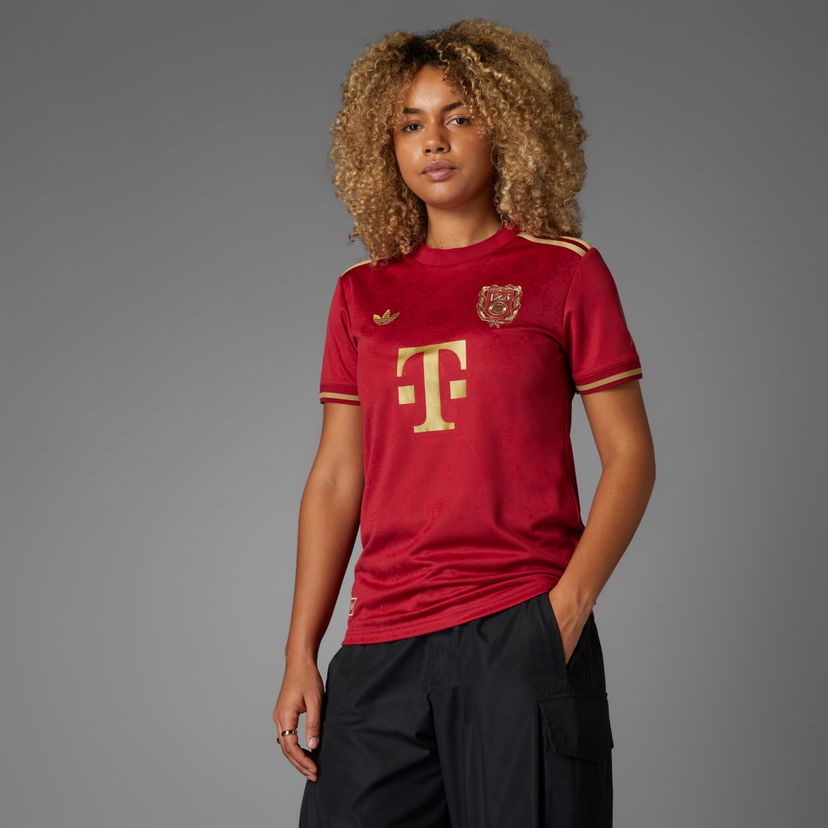 Majica kratkih rukava adidas Performance FC Bayern Anniversary Jersey Crvena | JE6783