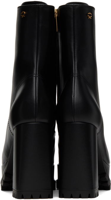 Tenisice i cipele Gianvito Rossi Platform Lace-Up Boots Crna | G73077.70RIC.VGI, 1