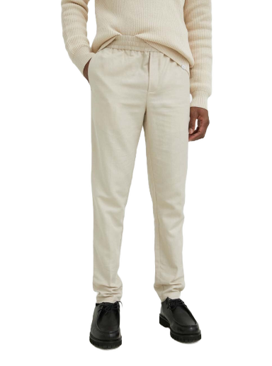 Hlače i traperice Samsoe Samsoe Smithy Trousers Bež | M23100079