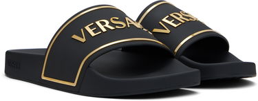 Tenisice i cipele Versace Versace Logo Pool Slides Crna | 1018496_1A13176, 3