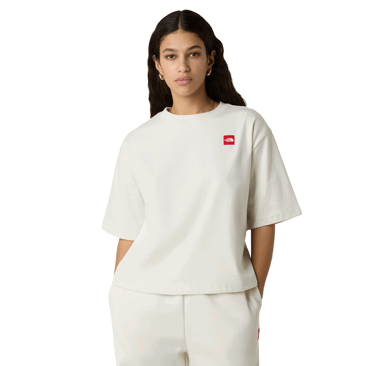 Majica kratkih rukava The North Face RedBox S/S Boxy Tee Bež | NF0A8EG6QLI1, 0