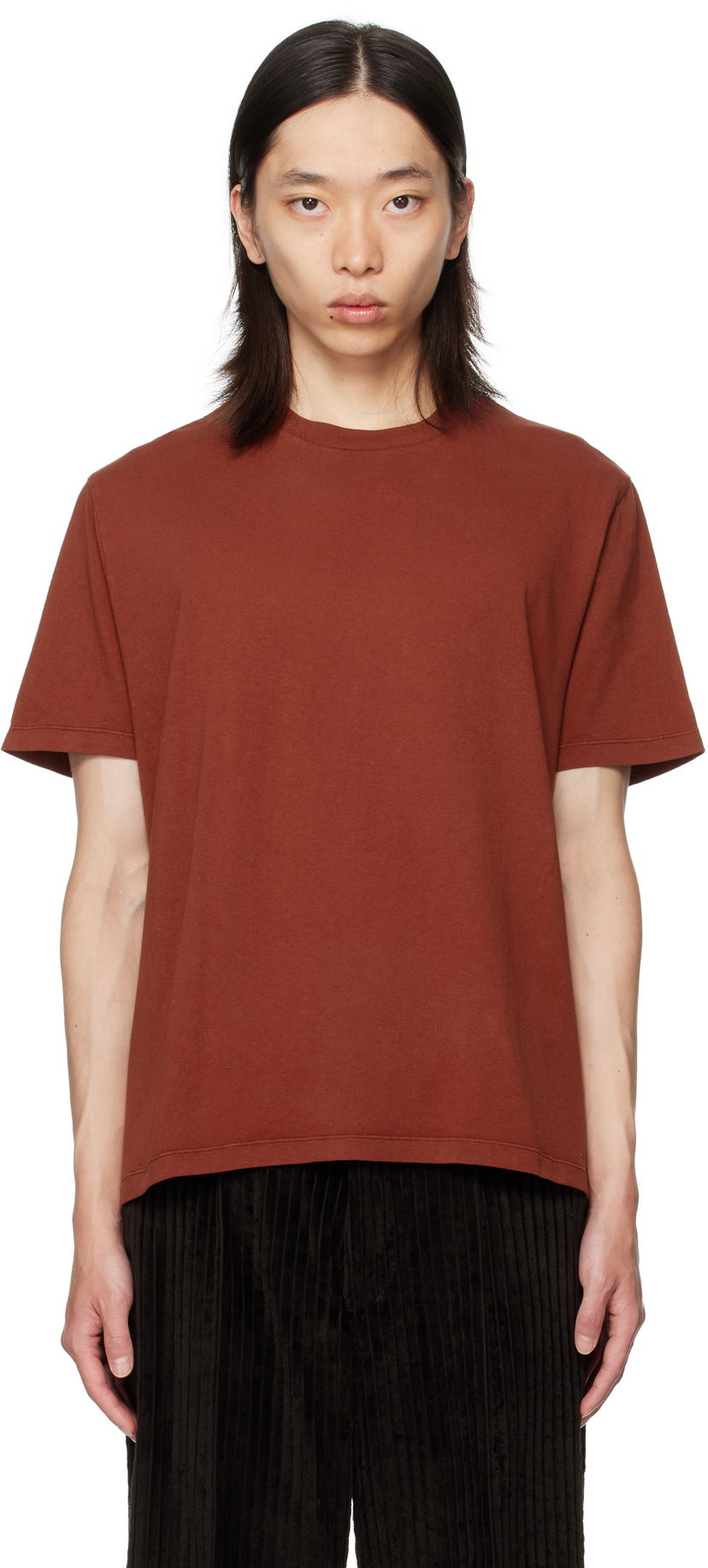 Majica kratkih rukava OUR LEGACY OUR LEGACY Box T-Shirt Smeđa | M4256BB