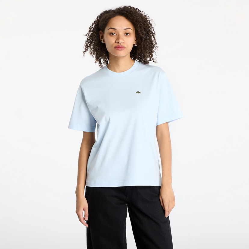 Majica kratkih rukava Lacoste Lacoste Soft Cotton T-Shirt Plava | TF7215 T01