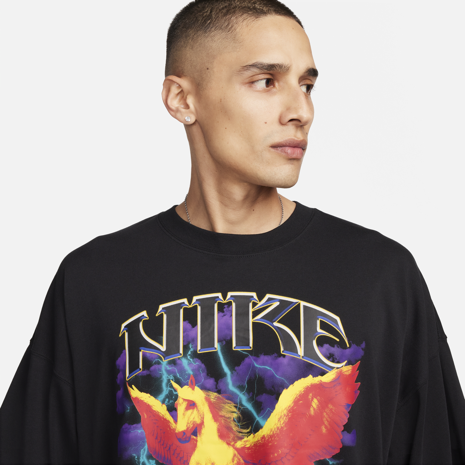 Majica kratkih rukava Nike Sportswear Crna | FJ1089-010, 1