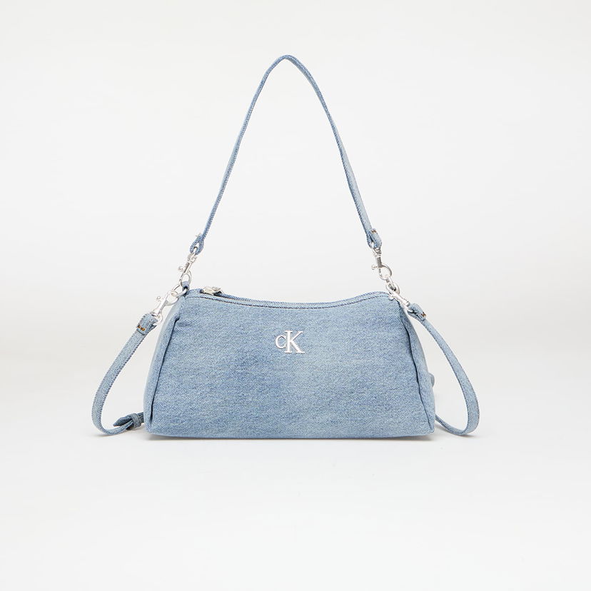 Ručna torbica CALVIN KLEIN Calvin Klein Jeans Layla Denim Shoulder Bag Plava | LV04F3222G VGO
