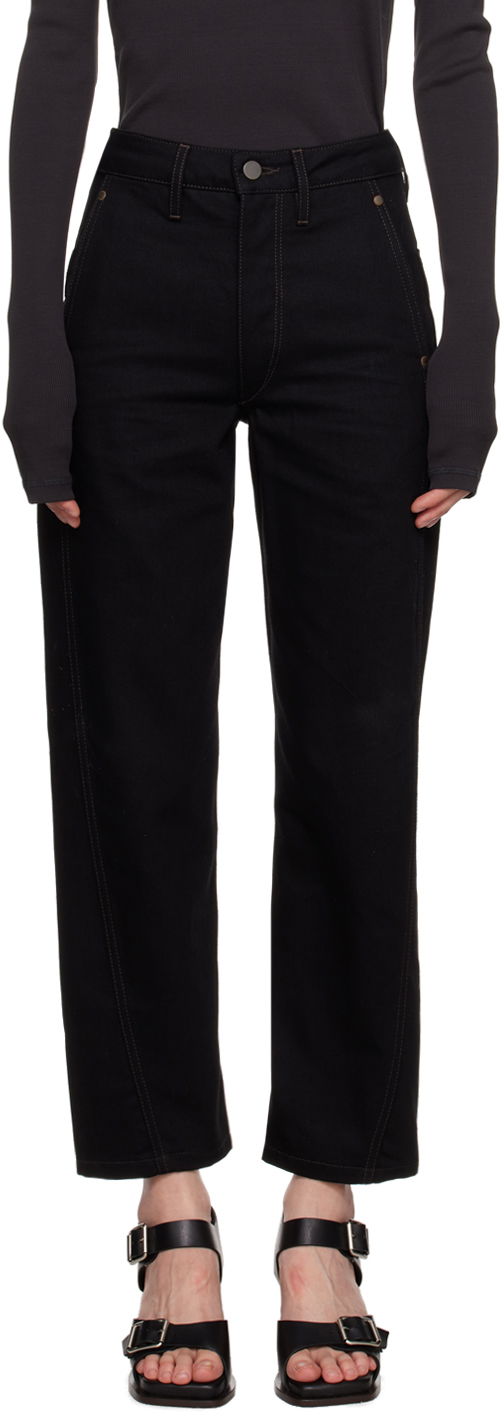 Jeans LEMAIRE Lemaire Twisted Jeans Crna | PA1051 LD1000
